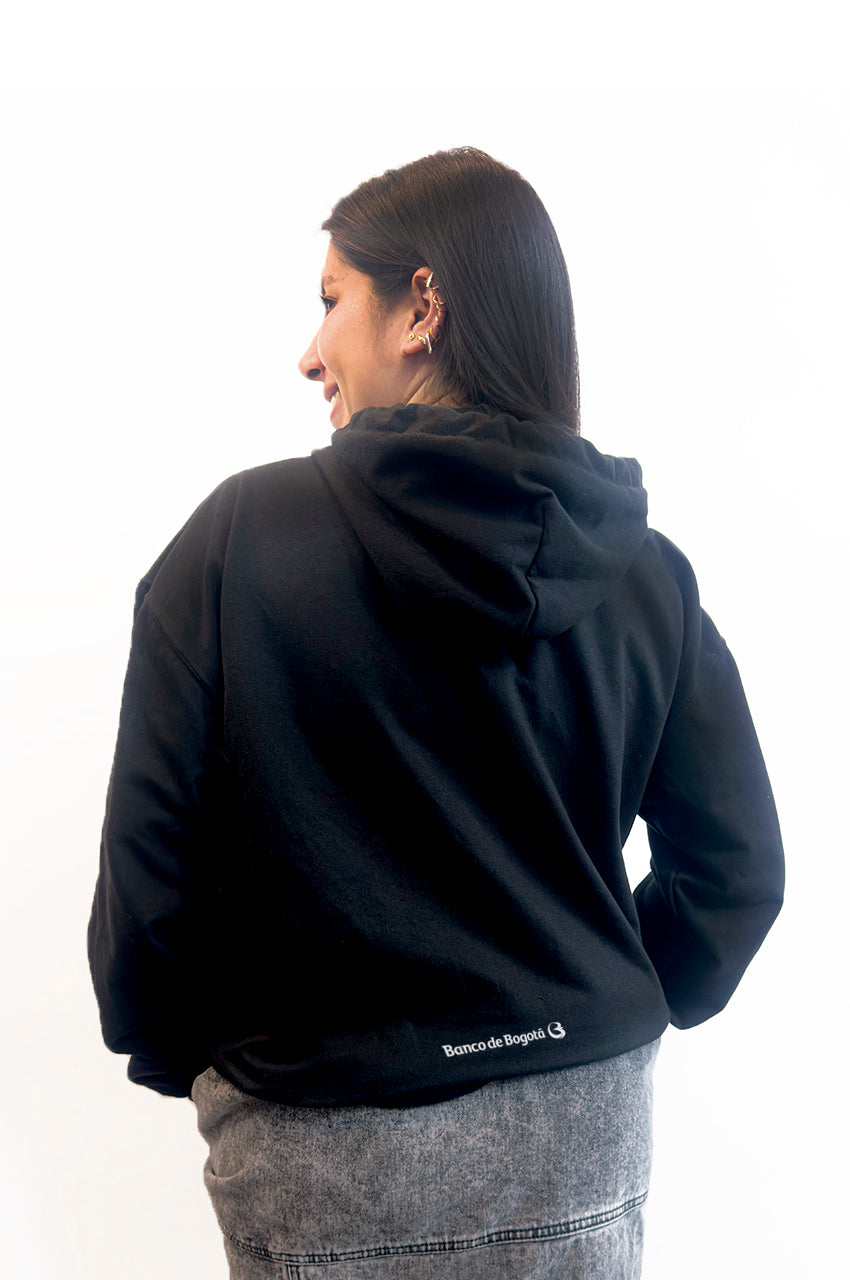 HOODIE CREMALLERA UNISEX BANBOGER LOGO COLORES