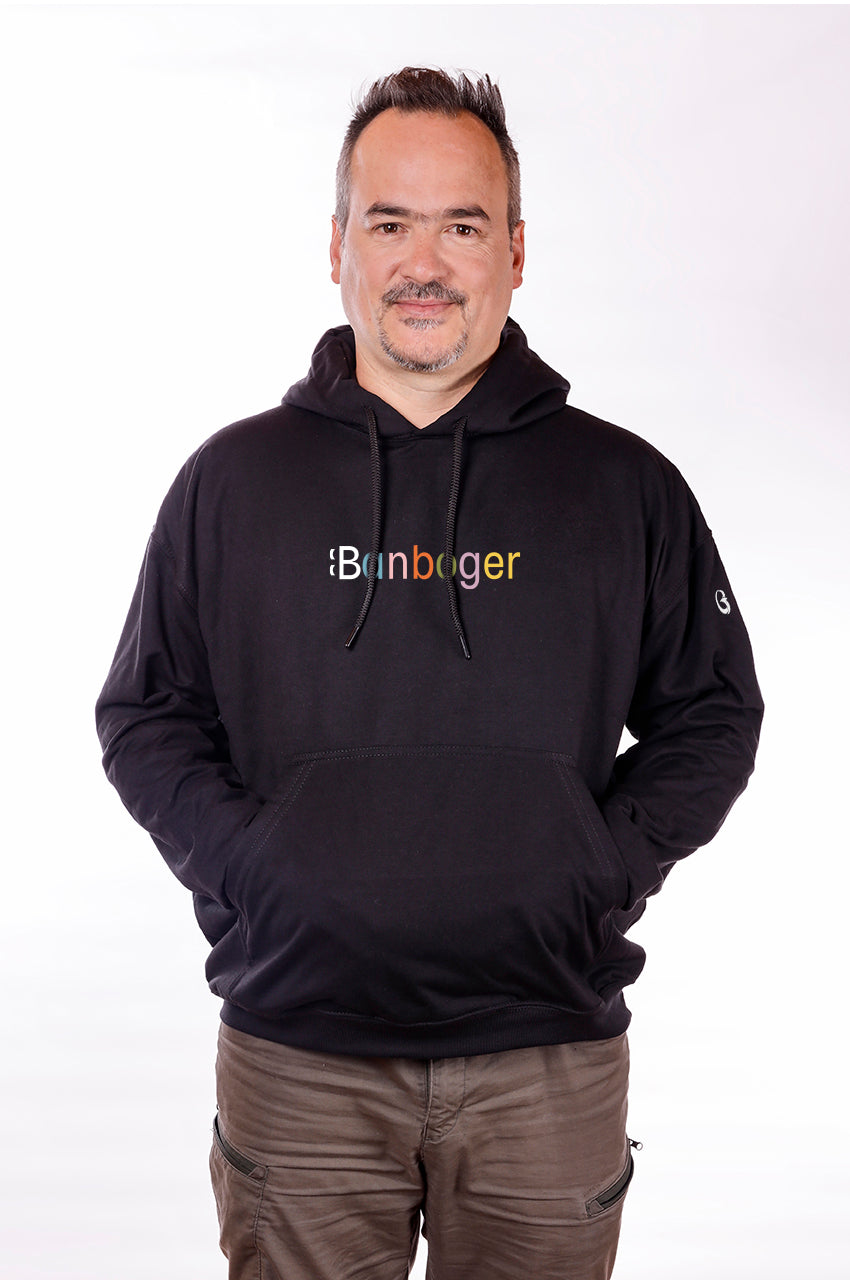 HOODIE UNISEX BANBOGER LOGO COLORES