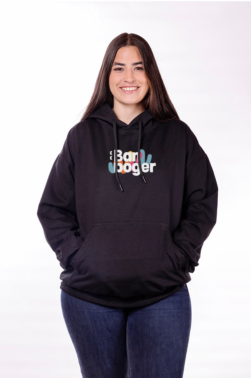 HOODIE UNISEX BANBOGER MANCHA COLORES